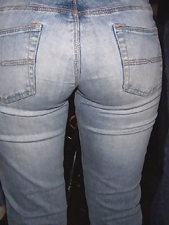 Huge butt gals in jeans